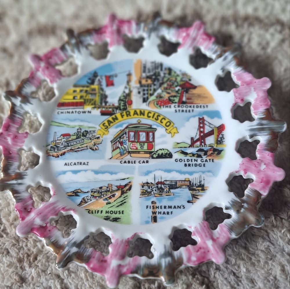 Glass Decorative Plate